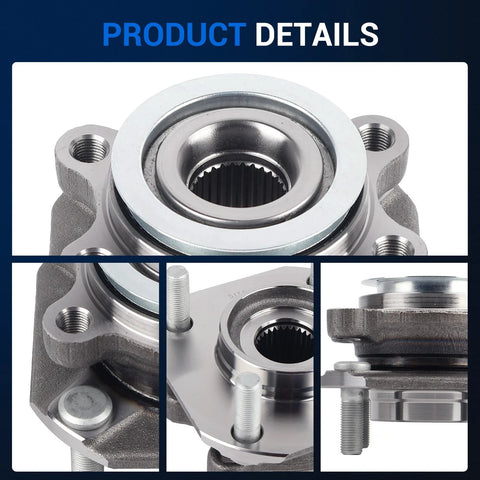 Front Wheel Bearing And Hub Assembly For Nissan Sentra 2L 2007 2008 2009 2010 2011 2012 Fits Front Left And Right 4 Lugs Non ABS