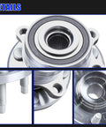 Heavy Duty Front Wheel Hub Bearing Assembly For 2011 2018 Explorer And 2013 2018 Police Interceptor Utility 5 Lug With ABS Direct Replacement WE60589 BR930809 Absolute Fit And Reliable Performance details
