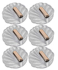 Six Pack Peel And Stick Wall Hooks With Rock Solid Hold For Zero Hassle Bathroom Setup Self Adhesive Hangers For Towels Hats Coats And Everyday Carry on a clear shell design.