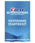 3D Whitestrips At Home Teeth Whitening Starter Kit With 10 Treatments, 20 Strips, Upper And Lower, Enamel Safe Formula box