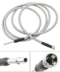 Heavy Duty Fuel Lines Hose Assembly For Chevy Silverado 2500HD And Gmc Sierra 6.6L Duramax Diesel 2001 To 2007 Extended Cab Only quick swap flexible hose.