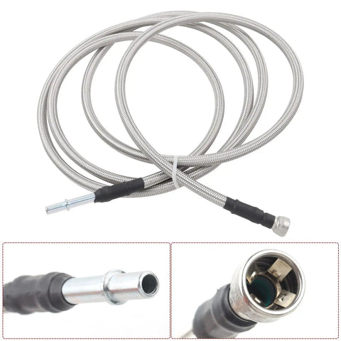 Heavy Duty Fuel Lines Hose Assembly For Chevy Silverado 2500HD And Gmc Sierra 6.6L Duramax Diesel 2001 To 2007 Extended Cab Only quick swap flexible hose.