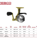 Gold Micro Trigger Spincast Fishing Reel Size 10 With Durable All Metal Gears Pre Spooled With Four Pound Cajun Line