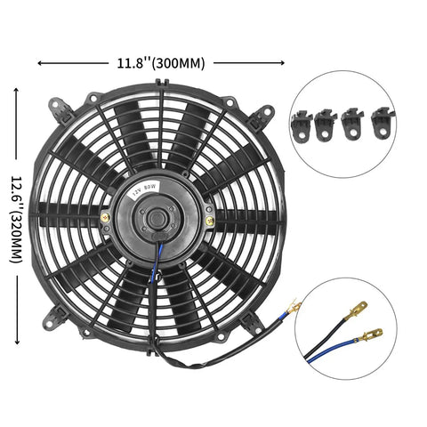 Keep Things Chill And Fresh All Summer Long With This Heavy Duty 12 Inch Solar Roof Vent Fan Powered By A Rock Solid 100 Watt Panel To Blast Stifling Attic Heat showing 12 inch black solar attic fan with wiring and mounting clips.