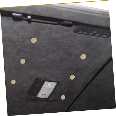 Installed All In One Car Roof Repair Kit For Headliner And Interior Fixes, Upholstery Glue And Buckle Tool, Snap Rivet Retainer