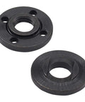 Flange Nut Set For Angle Grinders 4.5 Inch To 5 Inch Metal Lock Nut Kit 2 Pack Heavy Duty, black flange lock nuts for grinders