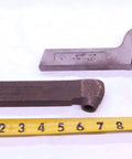 Straight Up Heavy Duty Hardware Kit For 3/8 Inch Lathe Cutoff Tool Bits With Sturdy Bolts And Reliable Clamps For Machine Shop Projects That Are Built To Last Forever with two metal clamps and measuring tape