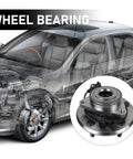 Front Wheel Hub And Bearing Assembly For 2009 2010 Dodge Ram 1500 And 2011 Ram 1500 With ABS 5 Lug Replacement Wheel Hub Carrier