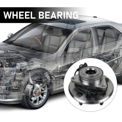 Front Wheel Hub And Bearing Assembly For 2009 2010 Dodge Ram 1500 And 2011 Ram 1500 With ABS 5 Lug Replacement Wheel Hub Carrier