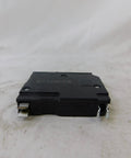 Side view of QO115 1 Pole 15 Amp Circuit Breaker For 120/240 Volt Panels DIY Friendly Reliable Home Electrical Safety Device