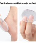 Glass Foot File With Fine Grinding Points For Dead Skin Removal And Calluses, Dual Texture Use, Close-up Views