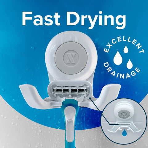 Power Lock Suction Cup Hook For Shower And Mirror Holds Razor, Phone, Or Towel 11 Lb Capacity No Drilling No Tools