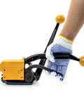 Heavy Duty Steel Strapping Tool A333 Stainless Manual Banding Machine with glove for 1/2, 5/8, 3/4 inch straps.
