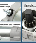 Detail of Direct Fit Starter Motor Replacement For Lawn Mowers With 22Hp To 25.5Hp Twin LC Engines 2P77F 2P82F showing design and materials