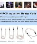 4 induction heater coils for Heavy Duty Induction Heater Workhorse With Four Swappable Coils For Quick Bolt And Bearing Removal.