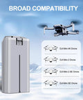 2 Pack Mini 2 Series Intelligent Flight Batteries 2400mAh Upgrade For DJI Mini 4K, Mini 2, Mini 2 SE, And Mini SE