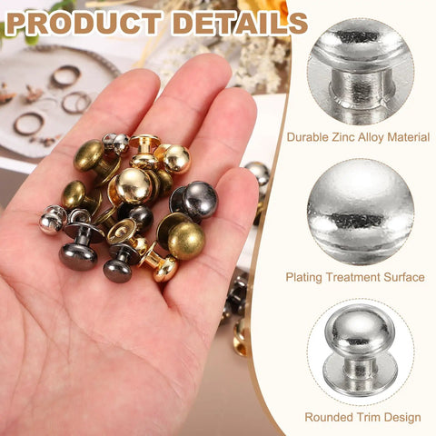 Killer 36 Pack Mini Drawer Pulls And Small Silver Cabinet Knobs With Sturdy Screws For Vintage Furniture Makeover Jewelry Drawers And Diy Builds That Serve That Sleek City Vibe, showing various zinc alloy knobs.