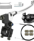 Mini Bike Brake Lever Kit With Rear Caliper Replacement For Coleman CT100U CC100X Baja Doodlebug DB30 Motovox MBX10 MBX11