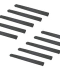 Blanking Panel 1U 19 Inch Rack Mount Kit Black 10 Pack for Server Cabinets and Network Racks Toolless Plastic Spacer Panels