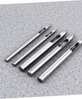 Steel components of Heavy Duty Leather Belt Hole Punch Tool Set for DIY Projects and Falconry Crafts, multi layer leather and fabric puncher.