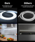 Comparison of 12V LED Strip Lights 16.4 Ft Dope Flexible Neon Rope Light White Waterproof Cuttable And Dimmable for kitchen use