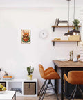 Vintage Red Panda Ramen Metal Sign Wall Art 8x12 Inch Tin Poster Totally Great For Home Room Office Or Garage Decor on kitchen wall