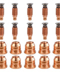 20Pcs 220971 And 20Pcs 220975 Electrodes 125A Nozzle Tips Kit For PMX125 Plasma Cutter Consumables Bundle displayed