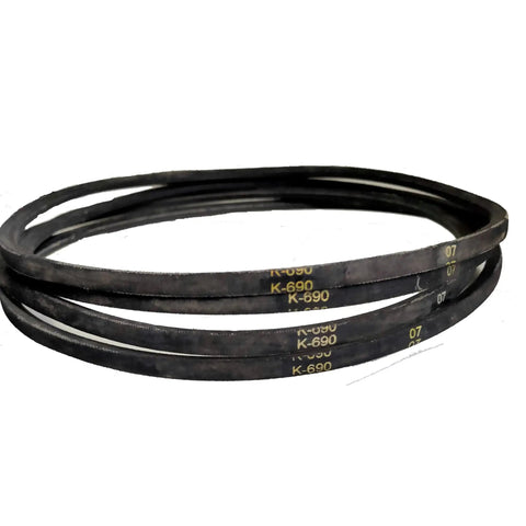 Premium Rubber V Drive Belt For Bench Drill Press Kickin Performance Solid Gear Replacement Strap Heavy Duty Grip