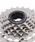 Close-up of Six Speed Bike Freewheel Cassette For Mountain And Hybrid Bikes, Threaded Type Freehub Sprocket Upgrade