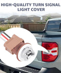 Ford Turn Signal Light Socket With 3 Wire Pigtail Direct Replacement For F-250 F-350 2004-2013 Super Duty Plug And Play Also Fits