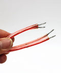 Premium 3.3ft Speaker Link Cable For Bookshelf And Studio Monitors With 300-Core Oxygen-Free Copper in hand