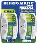 Voltage And Surge Protector For Fridges Up To 27 Cu Ft Two Pack With 303 Joule Capacity Auto Shuts Off At 140 VAC High And 90 VAC Low
