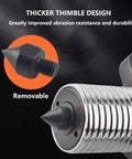 Heavy Duty Hydraulic Puller Set Badass Three Jaw Bearing Extractor For Wheel Hubs Transmission Gears and Brake Flanges with removable thimble.
