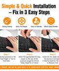 All In One Screw Type Tire Repair Kit With 60 Durable Plugs And Screwdriver, steps for fixing a tire puncture, close-up view