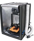 Printer Enclosure With Ventilation Filter And Speed Control 12V Fan 5000RPM For Resin 3D Printing Pro Grade Dustproof Temperature Controlled Tent For Ender 3 Pro V2 Ender 3 S1 Neo with large view window and stainless steel frame