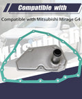 CVT Transmission Valve Body Filter with Gasket 2824A021 for Mitsubishi Mirage G4 Compatible Replacement Part