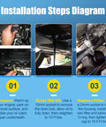 Installation steps for Engine Oil Filter Replacement PF2257G For Chevy Cruze 2010-2019, GMC Canyon, Buick Encore