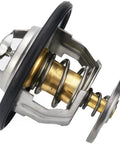 203F Engine Thermostat Replacement 52028898AE side view showing metal and rubber components for Ram 1500 2500 3500