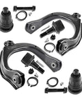 6 Piece Front Suspension Kit With Front Upper Control Arms Bushings And Ball Joints For Buick Rainier Chevy Trailblazer GMC Envoy