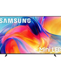 55 Inch 4K Mini Led Smart Television Boosting Straight Fire Visuals With Advanced Deep Black Contrast And Seamless Streaming Features For A Top Tier Living Room Setup, front view with vibrant display.