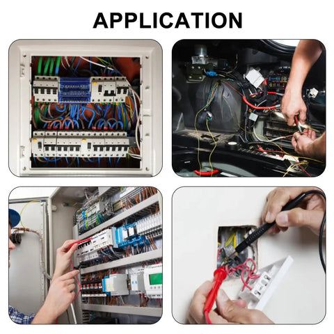 Application of 8 Pcs Push In Wire Splitter Terminal Connectors for DIY electrical projects and cable splicing.