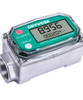 Three Quarters Inch Digital Turbine Flow Meter Inline NPT Thread for Water Diesel Gas Oil Gasoline Kerosene Methanol and Other Liquids 0.8 to 13.2 GPM