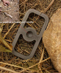 Tough As Nails Fire Starter Tool For Camping And Hiking, Carbon Steel Fire Striker Without Stone on ground