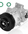 Heavy Duty AC Compressor With Clutch For Toyota Camry Rav4 Sienna 2 5 Liter And 2 7 Liter Engines 2012 Through 2017 with green o-rings.