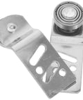 Stainless Steel Sliding Door Pulley With Ball Bearings 23mm Axle Diameter Heavy Duty Bearing Pulley For Industrial And Warehouse Use Workhorse Grade For Garage Doors Closets And Security Doors 1 Pair