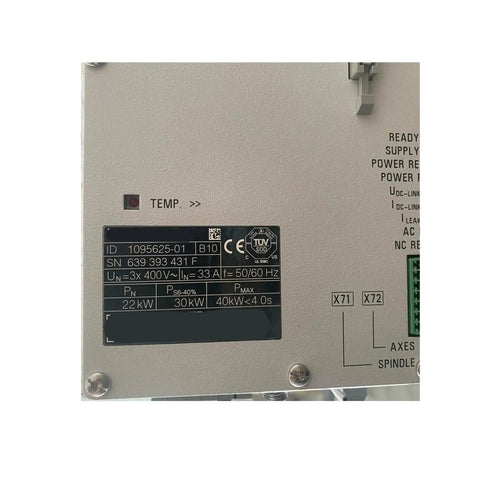 Industrial Inverter Controller For Numerical Control And PLC Power Module, 120D Series, Rock Solid Power Output, Seamless Integration For Automation Equipment, Reliable Power Management on metal housing label