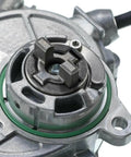 Real Deal Vacuum Pump Replacement Kit For Mercedes Benz Clk280 2007 To 2009 close-up of metal vacuum pump assembly showing connector and housing.