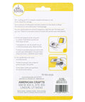Back packaging of Circle Punch 1.75 Inch With Safety Lock, showing usage instructions and company information.
