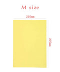 100 Sheet A4 Yellow PCB Thermal Transfer Paper For DIY Circuit Board Etching Glossy Transfer Paper Compatible With Laser Printers