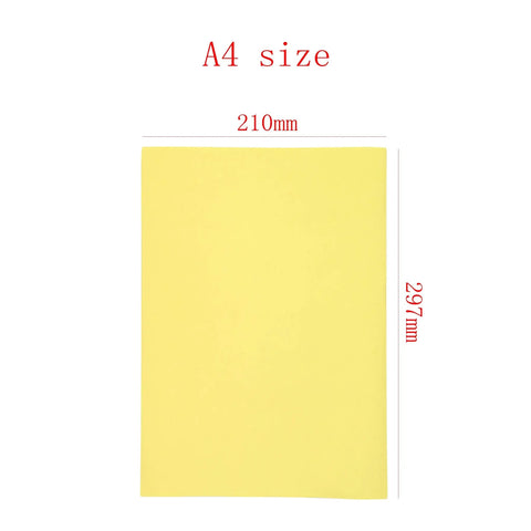 100 Sheet A4 Yellow PCB Thermal Transfer Paper For DIY Circuit Board Etching Glossy Transfer Paper Compatible With Laser Printers